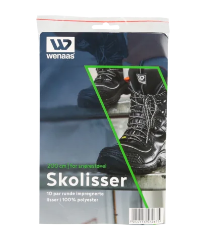 Shoe Laces 200 cm 10Pck Pairs Wenaas Medium