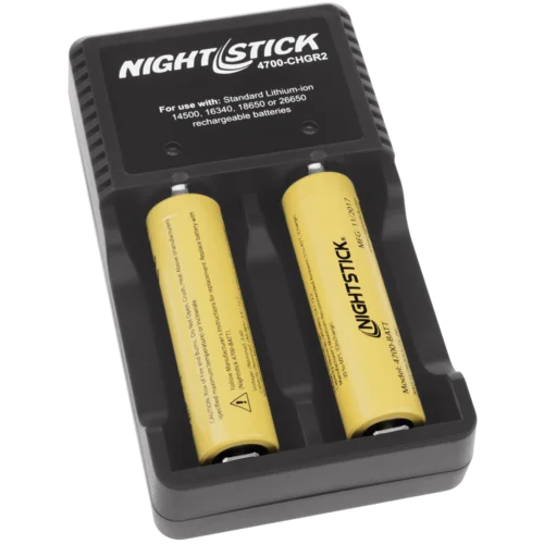 Dubbele batterijlader Nightstick Wenaas Medium