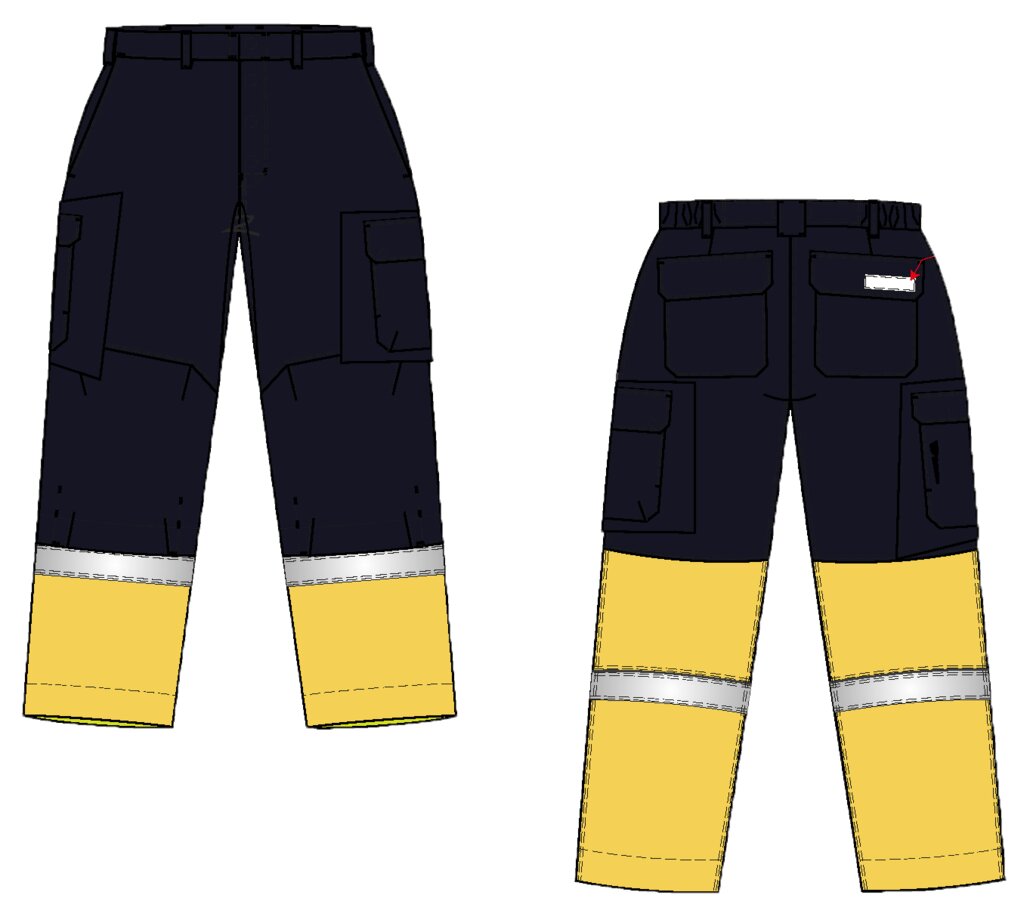 Ladies D3 trousers 5 Wenaas