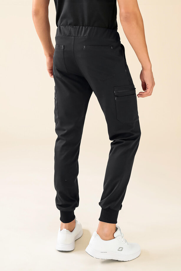 KAERE Bukse med lårlomme unisex svart 3 Sverre W. Monsen