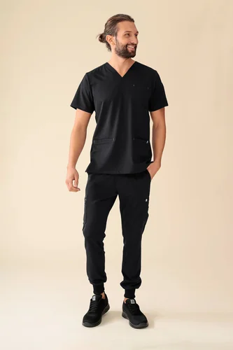KAERE Kittel unisex svart Sverre W. Monsen Medium
