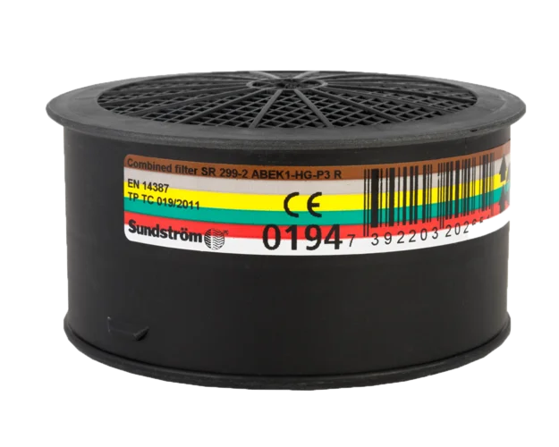 Filter ABEK1-Hg-P3R SR299-2 à3 Wenaas Medium