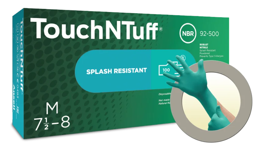 Glove TouchNTuff 92-500 à100 Wenaas Medium