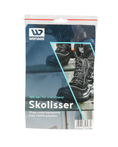 Shoe Laces 160 cm 10Pck Pairs Wenaas Medium