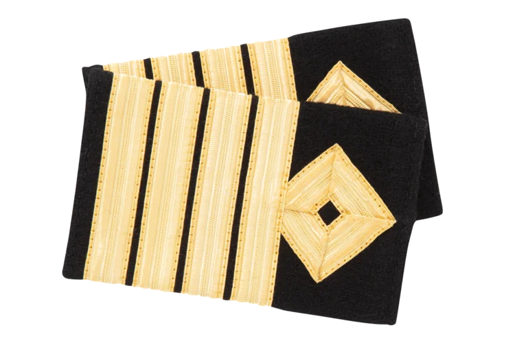 Badge 4 stripes + diamond Wenaas Medium