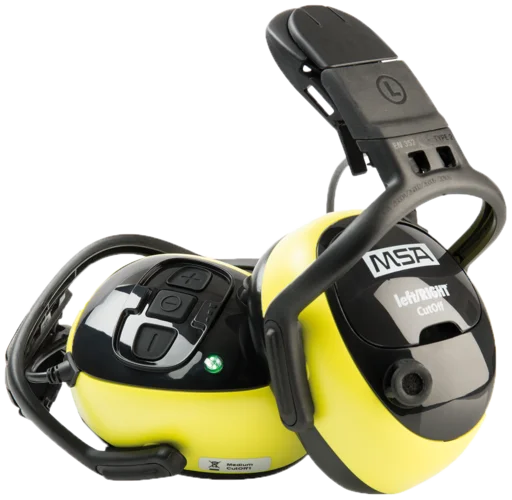 Headset MSA CutOff Led Helmet Wenaas Medium