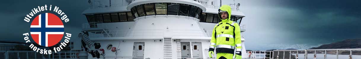 Wenaas workwear er utviklet for norske forhold og tåler et hardført miljø