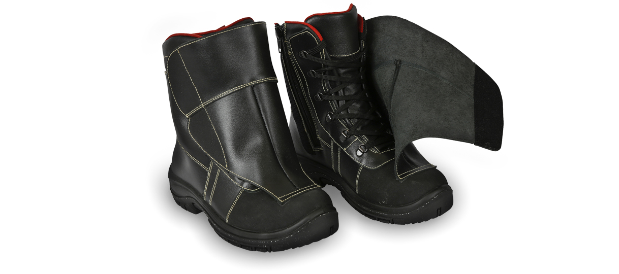 safety shoes with w-tex