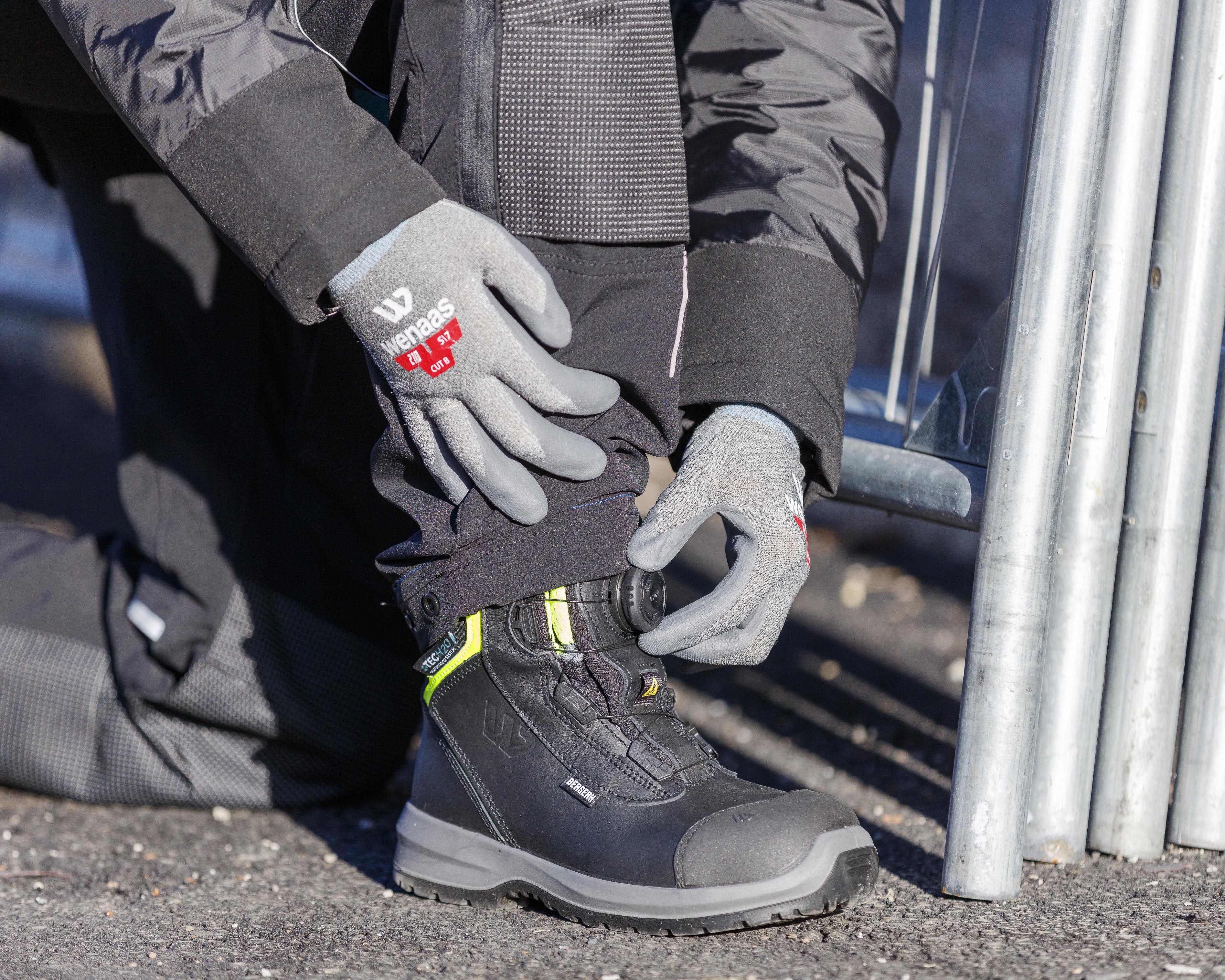 Arbeidskhansker og arbeidsko for damer