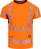 Hivis T-skjorte dame 1 Fluor Orange/Sort Wenaas  Miniature