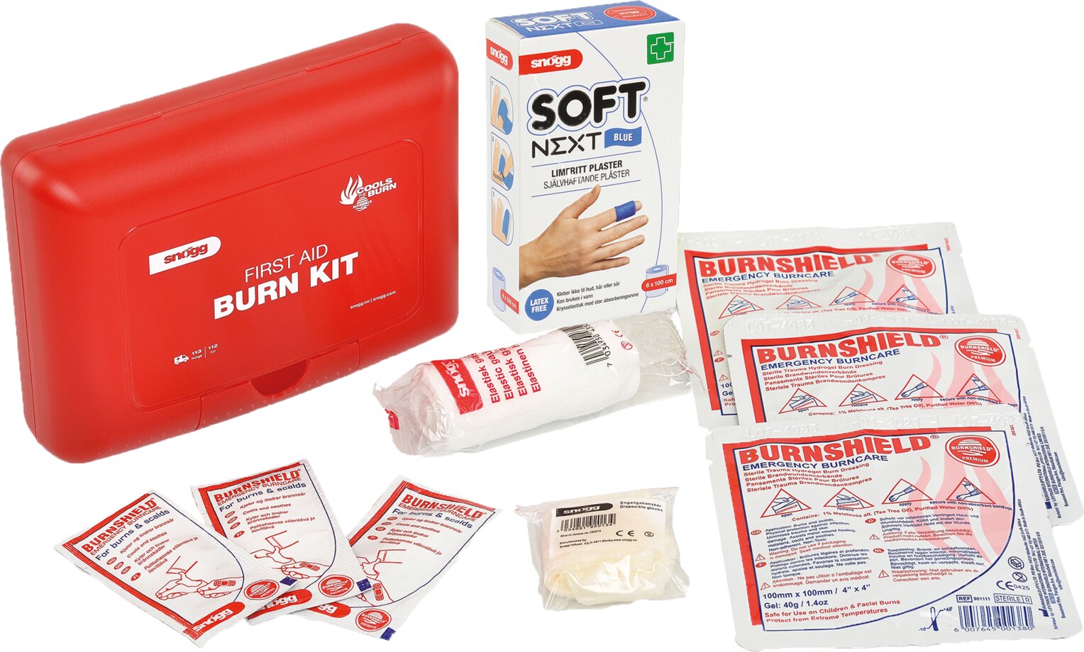 Skrin Snøgg First Aid Burn 2 Wenaas