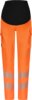 Synlighets Gravidbukse 1 Fluor Orange/Sort Wenaas  Miniature