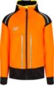 Stretch fleecejacket with hood 3 Orange Wenaas  Miniature
