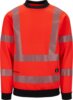 HiVis collegegenser 1 Fluoriserende rød Wenaas  Miniature