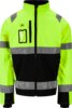 Softshell-jack met goede zichtbaarheid 1 Fluoriserend geel/zwart Wenaas  Miniature