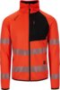 Hi-vis fleecejas van stretchstof 2 Fluoriserend rood/zwart Wenaas  Miniature
