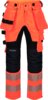 Multistretch UNI trouser lady 2 Fluor Orange/Black Wenaas  Miniature