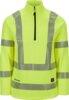 HiVis 1/2-zip genser 1 Fluoriserende gul Wenaas  Miniature