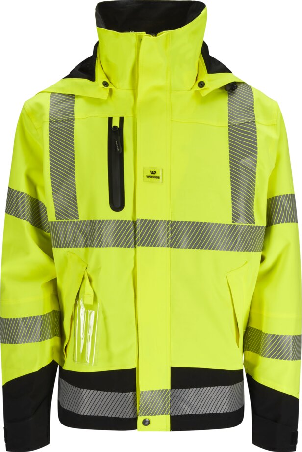 Hivis skalljakke stretch 1 Wenaas