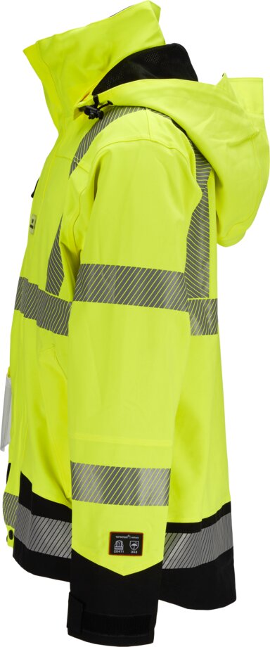 Hivis skalljakke stretch 3 Wenaas