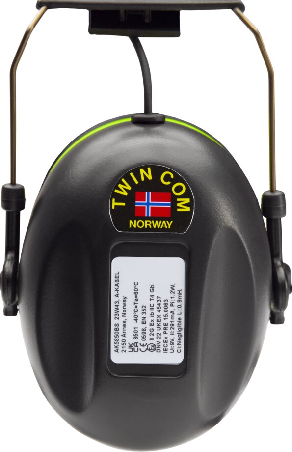 Headset ATEX AK5850BS Helmet 2 Wenaas