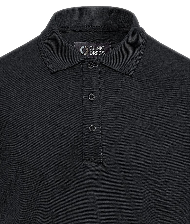 Comfy Flex Tennisskjorte stretch unisex svart 3 Sverre W. Monsen