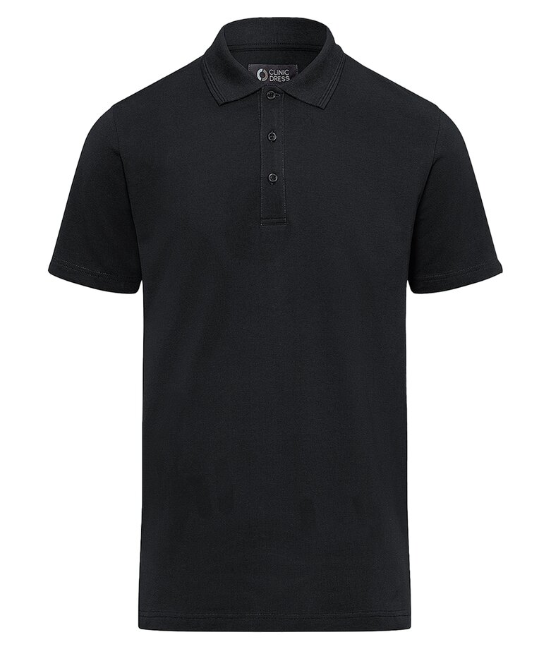 Comfy Flex Tennisskjorte stretch unisex svart 1 Sverre W. Monsen