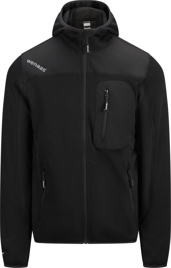 Jas met capuchon gebreid Wenaas 1 Wenaas