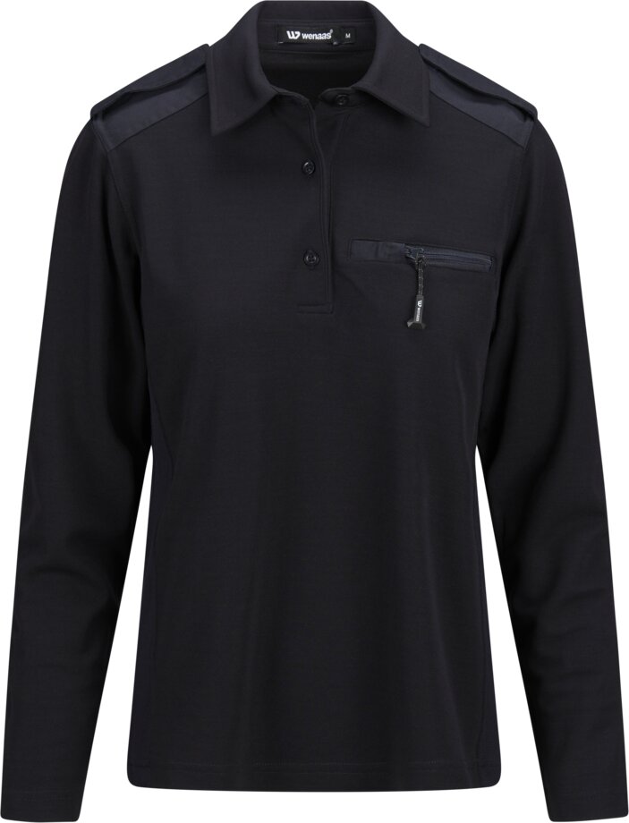 Sportwool Polo Shirt LS lady 1 Wenaas