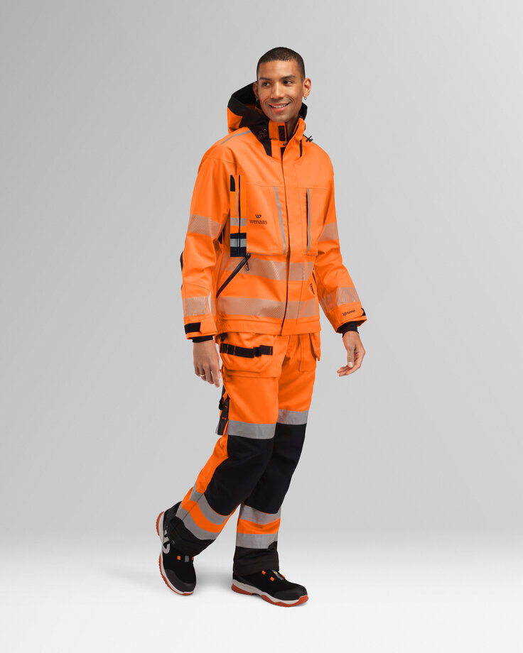 Hi-vis shelljacket 4 Wenaas