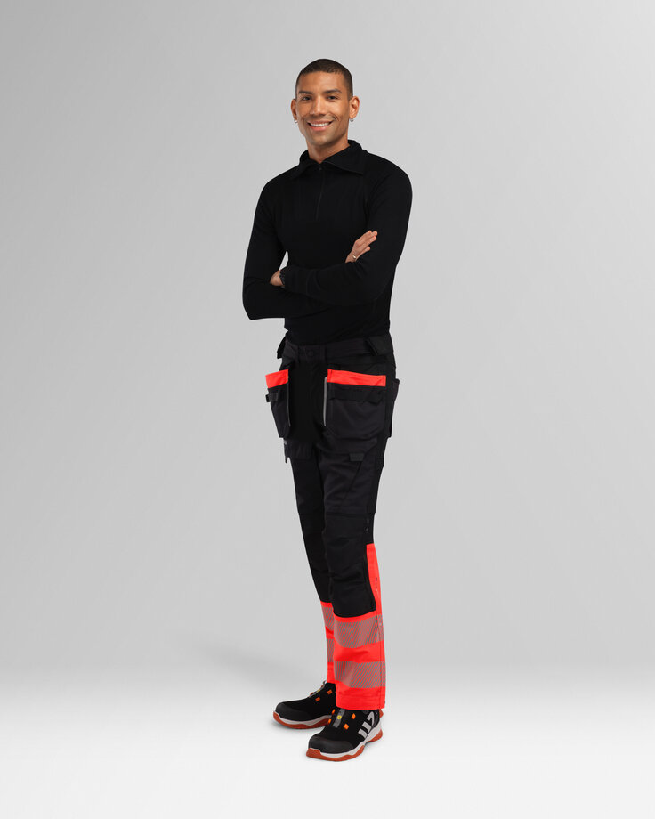 HiVis stretchtrousers men 3 Wenaas