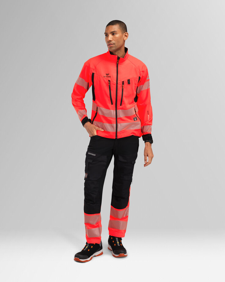 Hivis stretchjacka, herr kl. 3 4 Wenaas