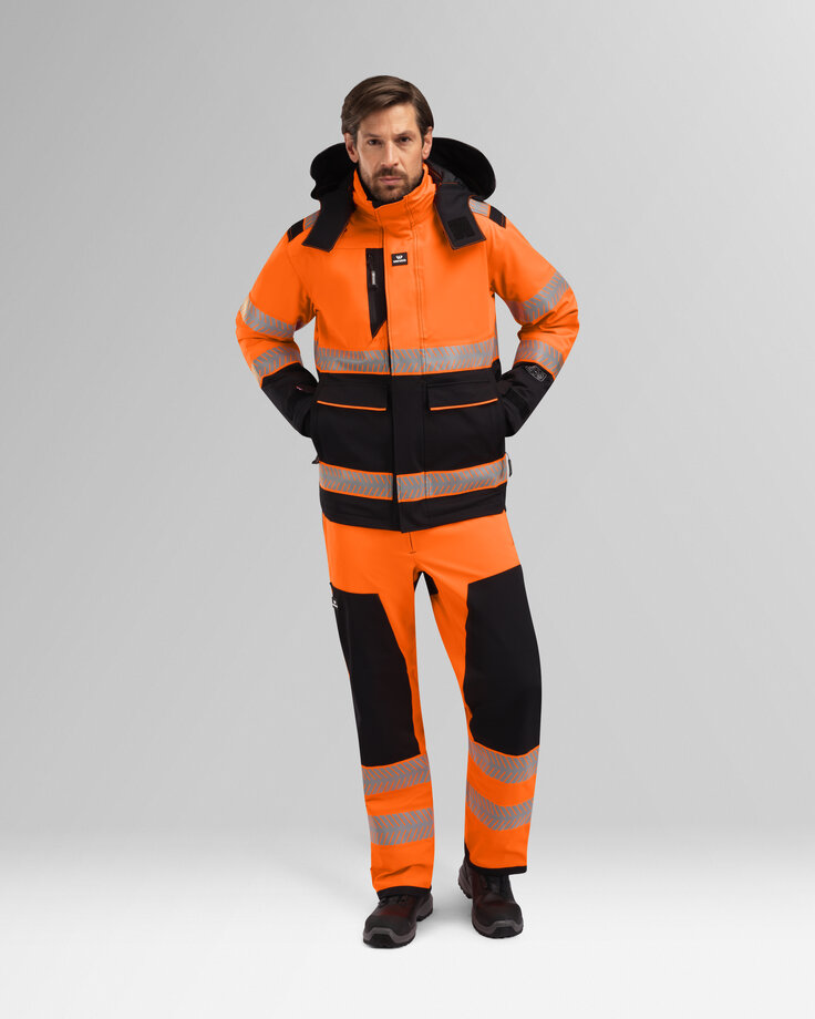 HiVis winterjas heren 4 Wenaas