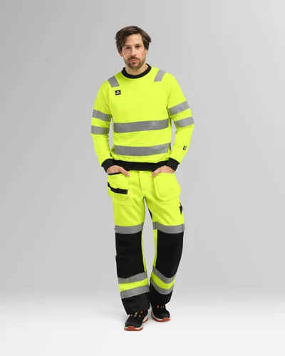 HiVis Sweatshirt Wenaas Medium