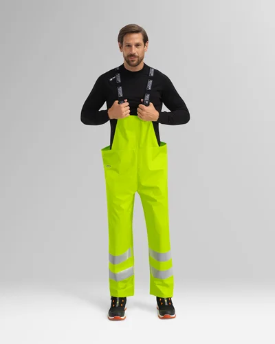 Rain Bib and Brace FR-LR59 Wenaas Medium