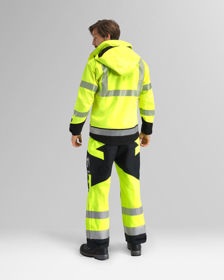 Hivis shelljacket stretch 5 Wenaas