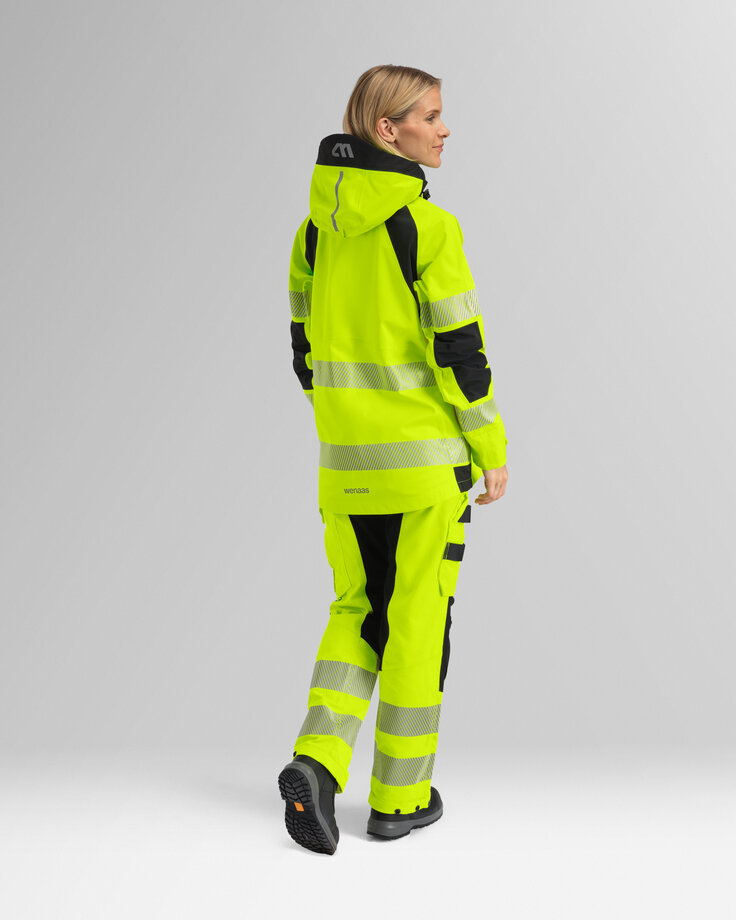 Synlighets skalljakke dame 5 Wenaas