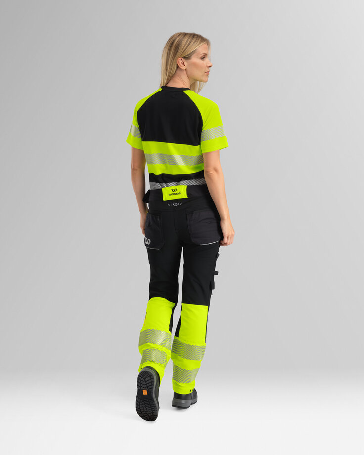 Hivis stretchbyxor, dam kl. 1 7 Wenaas