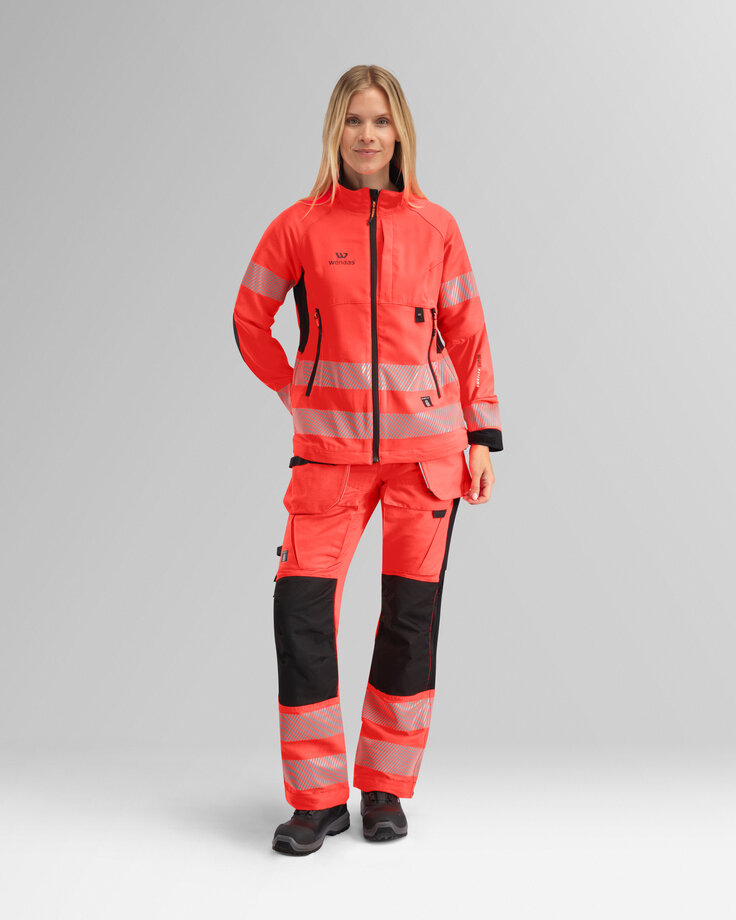 Hivis stretchjacka, dam kl. 2 4 Wenaas
