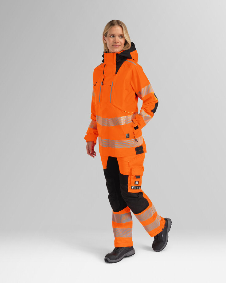 Hi-vis shelljacket lady 4 Wenaas