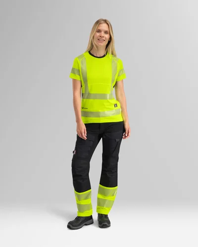 T-shirt met hoge zichbaarheid voor dames Wenaas Medium