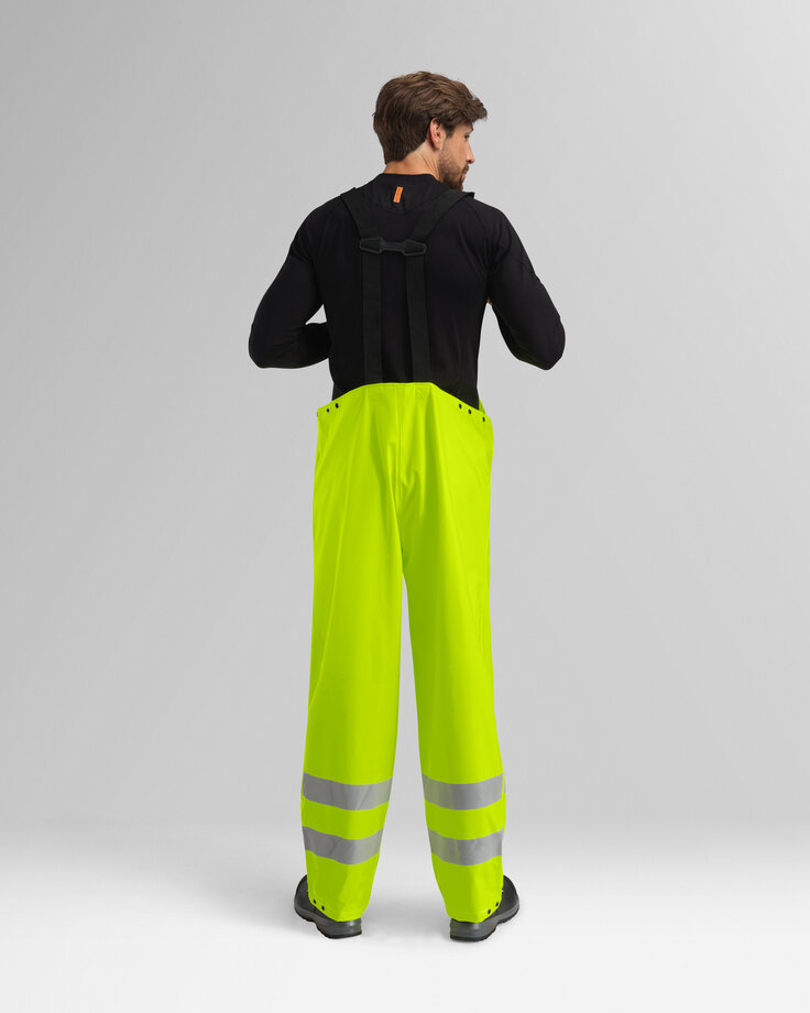 HiVis Rain Bib and Brace 5 Wenaas