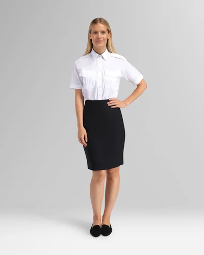 Rok met pasvorm slim Wenaas Medium