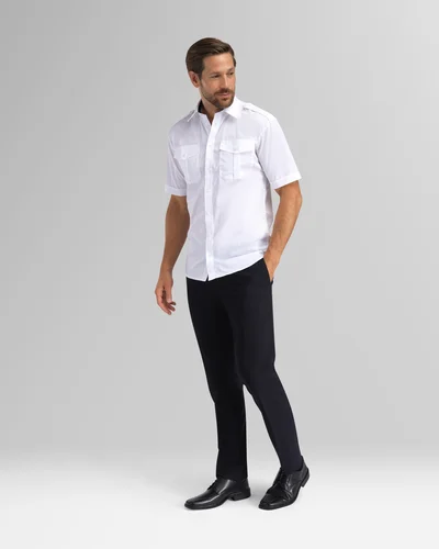 Shirt Work slim men SS Wenaas Medium