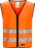 Flam Waistcoat with reflex 1 Fluo Orange Wenaas  Miniature