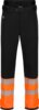 Mens wintertrousers hivis 1 Black/Fluor Orange Wenaas  Miniature