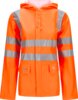 Regnjakke dame FR-LR55 1 Fluoriserende Orange Wenaas  Miniature