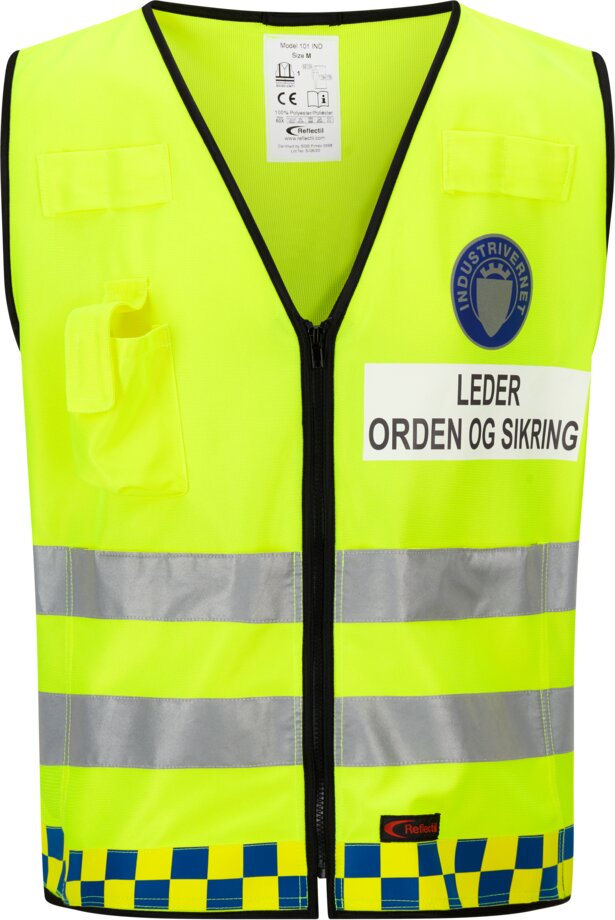 Waistcoat Leder Orden og Sikri 1 Wenaas