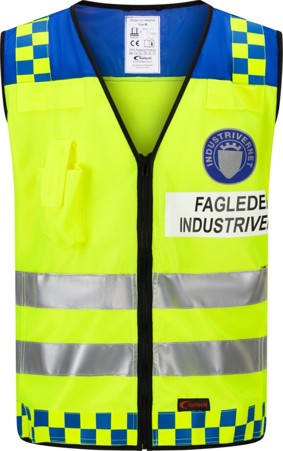 Reflexväst för arbetsledare inom industri 1 Wenaas
