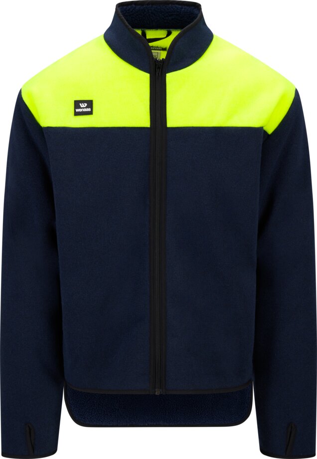 Pile jacket long back 1 Wenaas